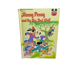 Vintage 1978 Henny Penny and the Big Bad Wolf Children's Book
